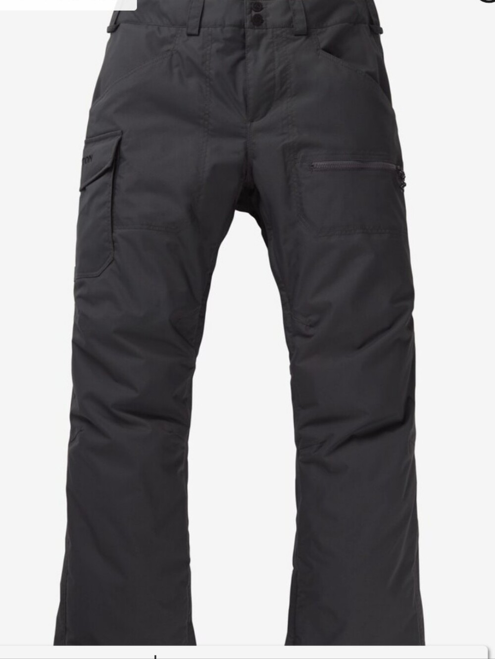 Burton Men's Black Cargo Snow Pants Bin D